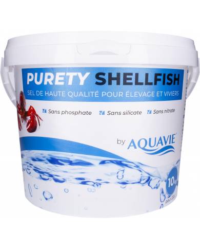 Aquavie - Purety shellfish - 10kg - 330L