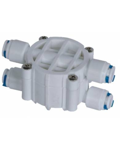 AVT - Vanne 4 voies pour tuyau Ø 1/4''