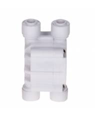 AVT - Vanne 4 voies pour tuyau Ø 1/4''