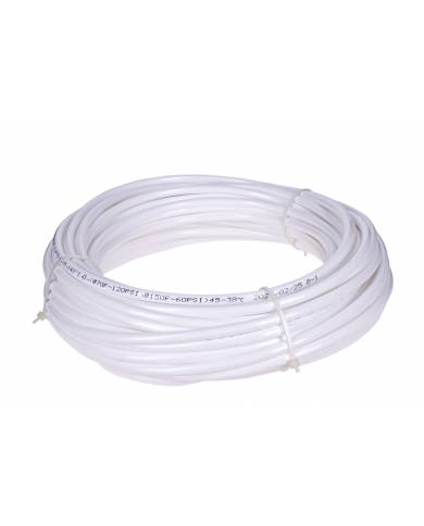 AVT - Tuyau pour eau osmosée - Ø 1/4'' - 20m - Blanc