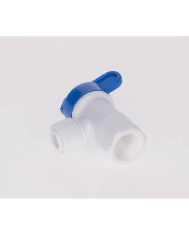 AVT - Robinet d'arrêt pour raccord DN8 vers tuyau Ø 1/4''