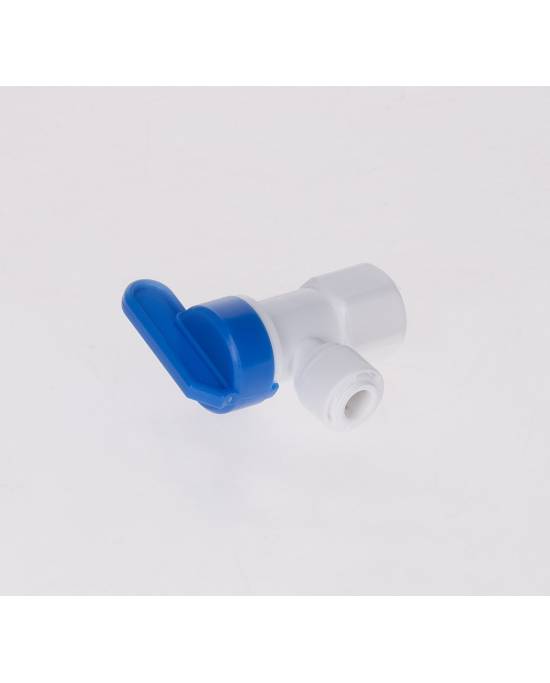 AVT - Robinet d'arrêt pour raccord DN8 vers tuyau Ø 1/4''