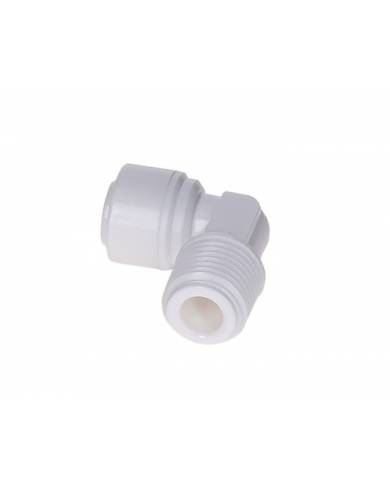 AVT - Raccord en L mâle DN8 vers tuyau Ø 1/4''