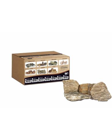 Aquavie - Assortiment de pierres - Gris Noire - 7kg
