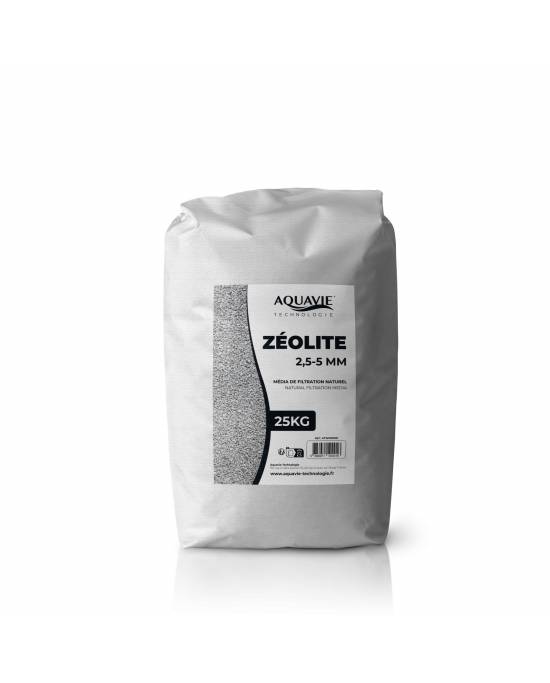 Aquavie - Zéolithe - 2,5 à 5 mm - 25Kg
