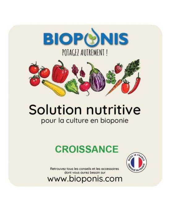 Bioponis - Solution nutritive Croissance  - 250mL
