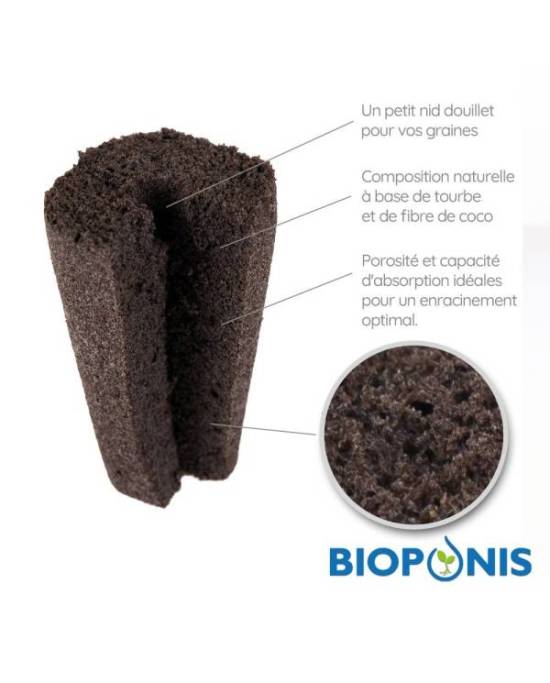 Bioponis - Blocs de germination - 20 pcs