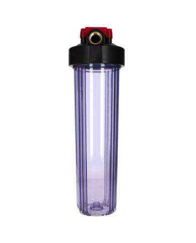 AVT - Préfiltre - 20'' - Big Blue - DN 25 - Bol transparent