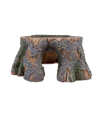 Reptiles Planet - Décoration Cachette Tronc - 16x16x7 cm