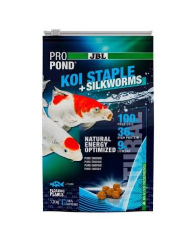 JBL - ProPond Koï Staple + Silkworm - 1kg