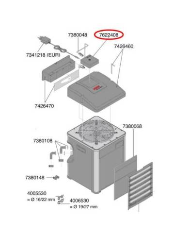 Eheim - Contrôle p. Climacontrol+ S/M/L