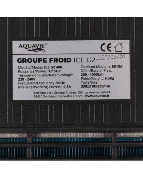Aquavie - Refroidisseur ED/EMer - ICE400 - 50 à 400L - G2