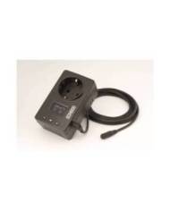 Schego - Thermostat pour chauffage titanium - 2 m de câble