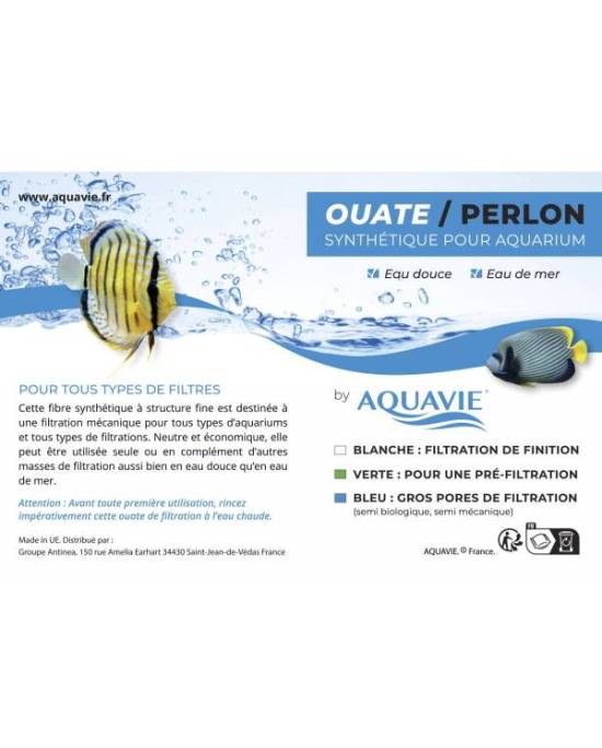 Aquavie - Ouate verte - 1kg