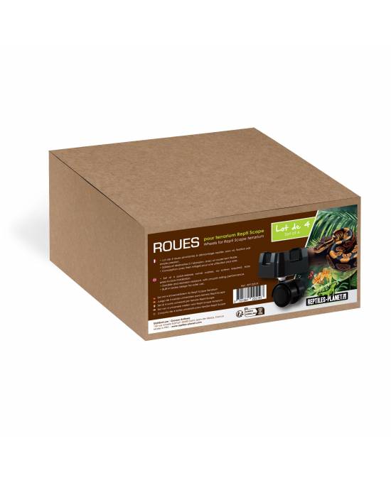 Reptiles Planet - Repti Scape - Roulettes x4