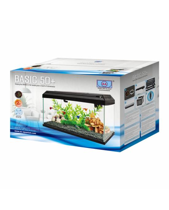 AA Aquarium - Aquarium BASIC 50+ - Black - AA600