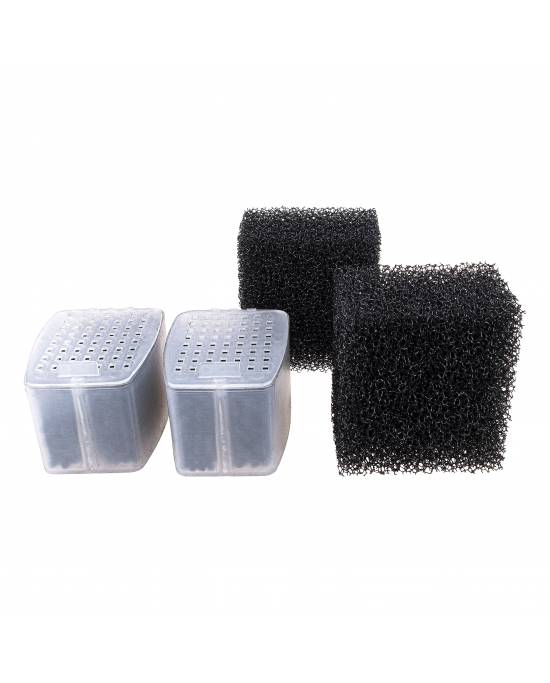 Aquavie - Cartouche charbon & mousse pour Filtre BT700 - 2 pcs