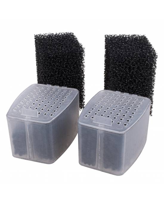 Aquavie - Cartouche charbon & mousse pour Filtre BT700 - 2 pcs