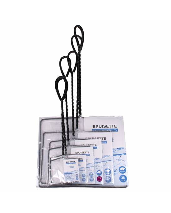 Aquavie - Epuisette - maille blanche 2,2 mm - 15 cm